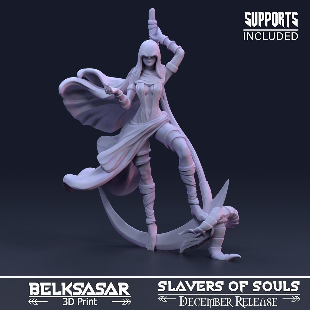 Reaper of Souls Normal and Nude 3D print model_2