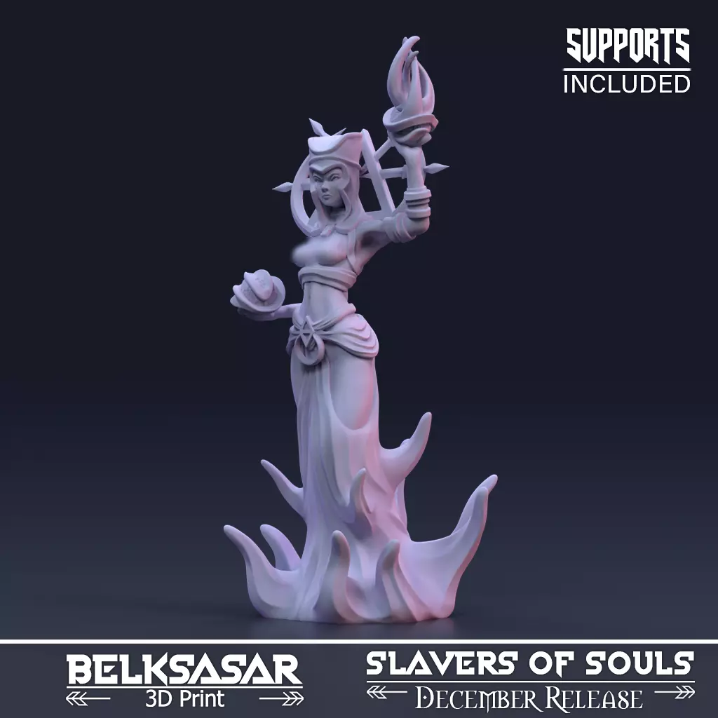 Servant Oracle Topless 3D print model_0