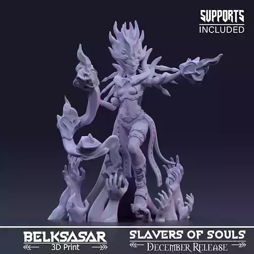 Slaver of Souls Nude 3D print model