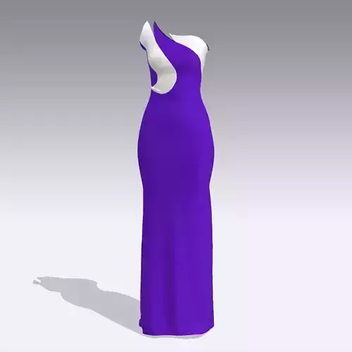 DRESS PURPLE AND WHITE LOOK