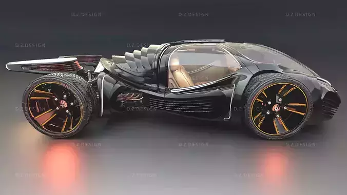 MASERATI DIABLO 3D model