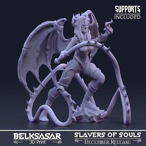 Soul Eater Nude 3D print model