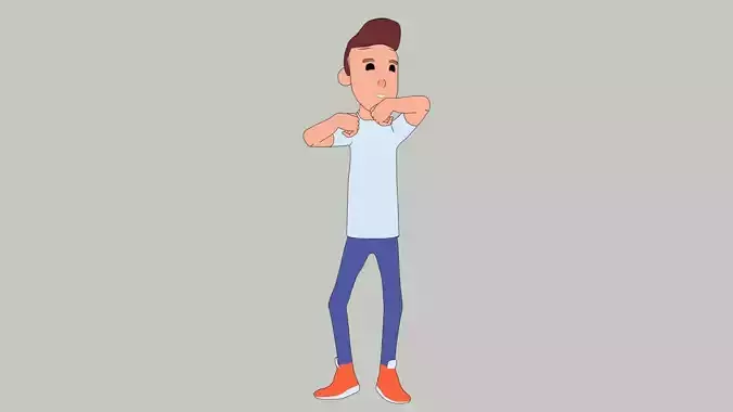 Dancing Cartoon Guy