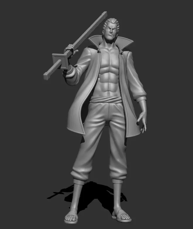 Onepeice Redhair Pirates Crew - Hongo 3D print model_0