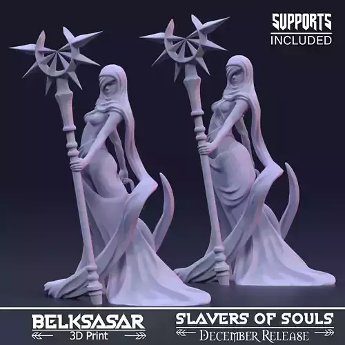 Soul Guide Normal and Nude 3D print model