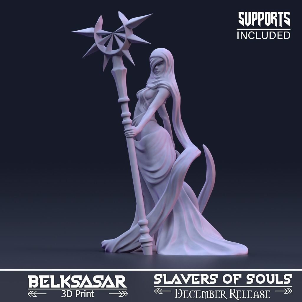 Soul Guide Normal and Nude 3D print model_2