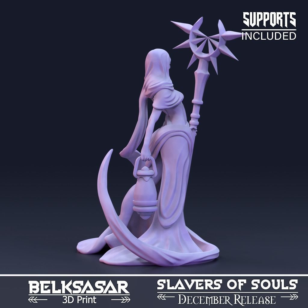 Soul Guide Normal and Nude 3D print model_6