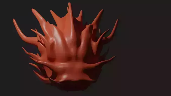 Head of blind dragon