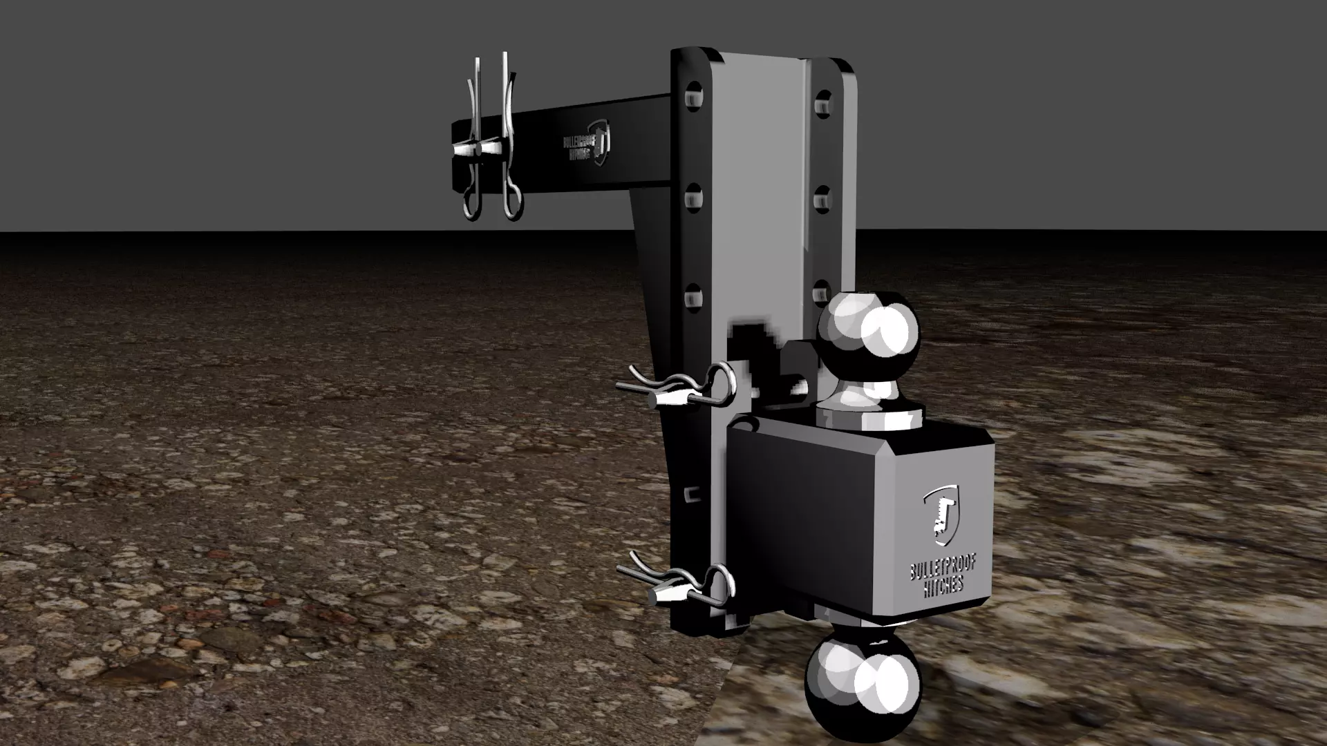 Bullet Proof Hitch 3D model