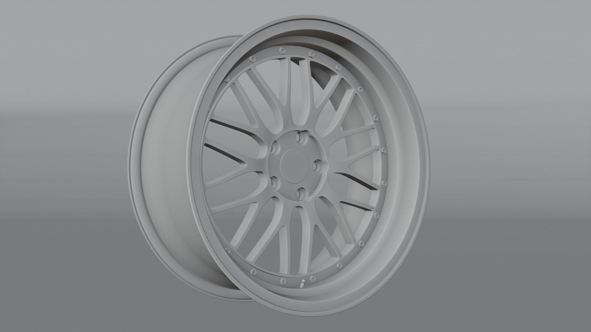 BBS LM Low-poly 3D model_3