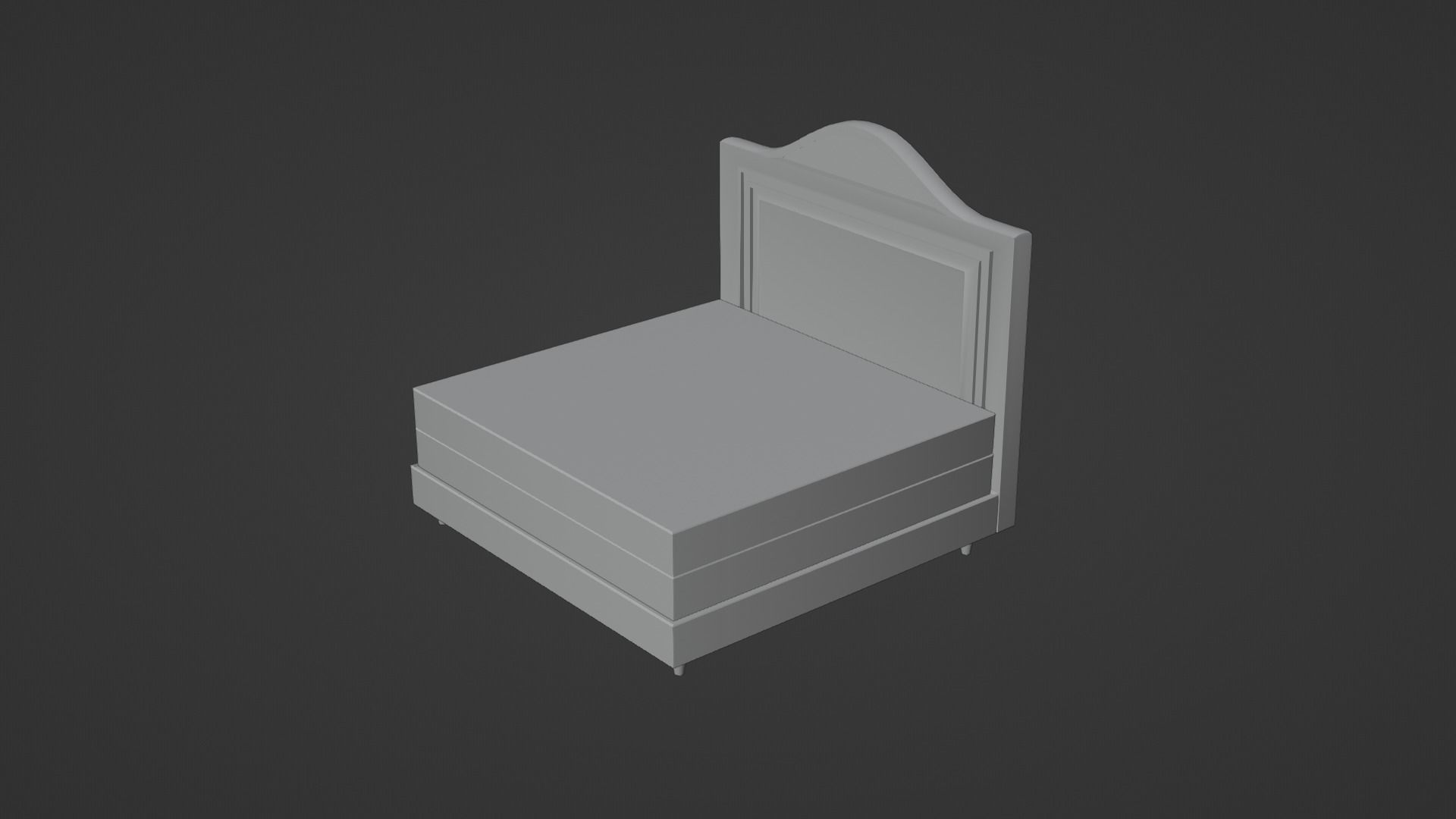 Bed 4 Model 3D model_15