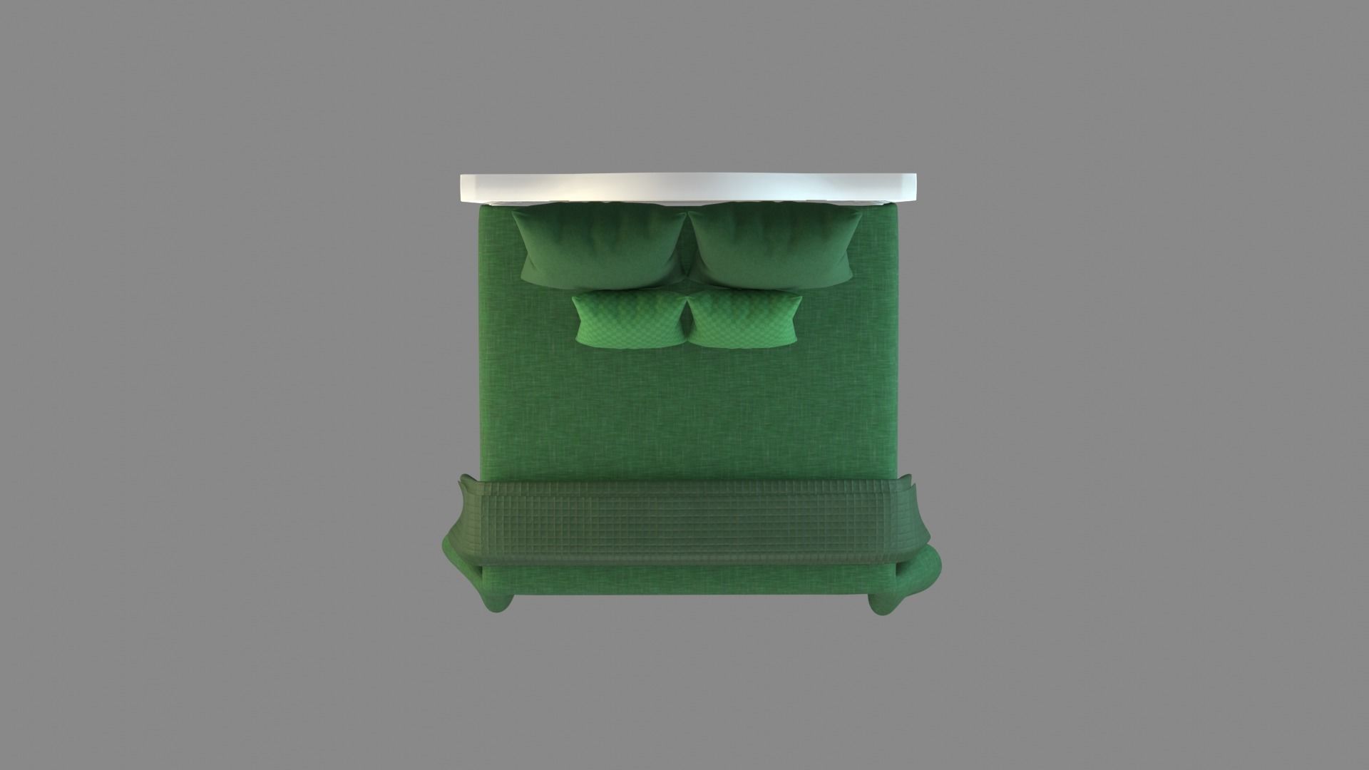 Bed 4 Model 3D model_14
