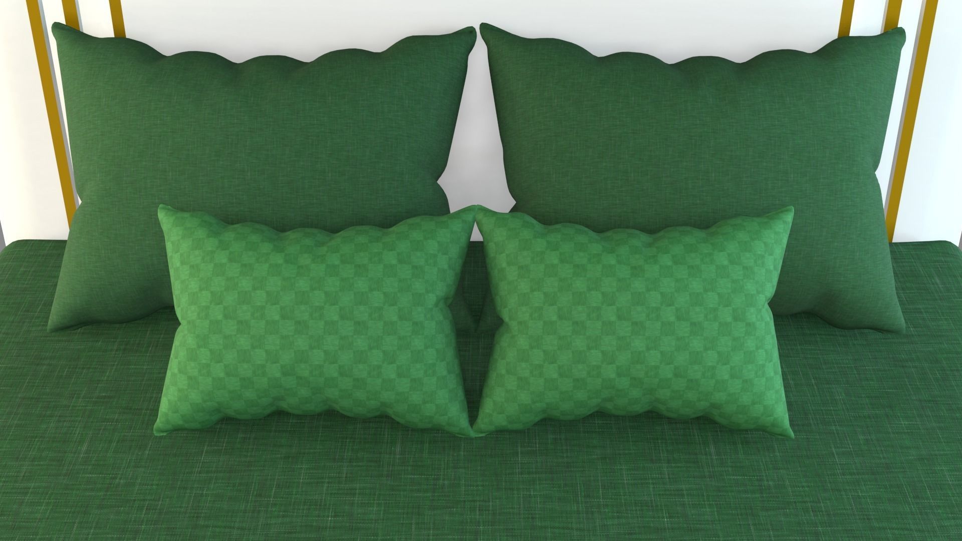 Bed 4 Model 3D model_19