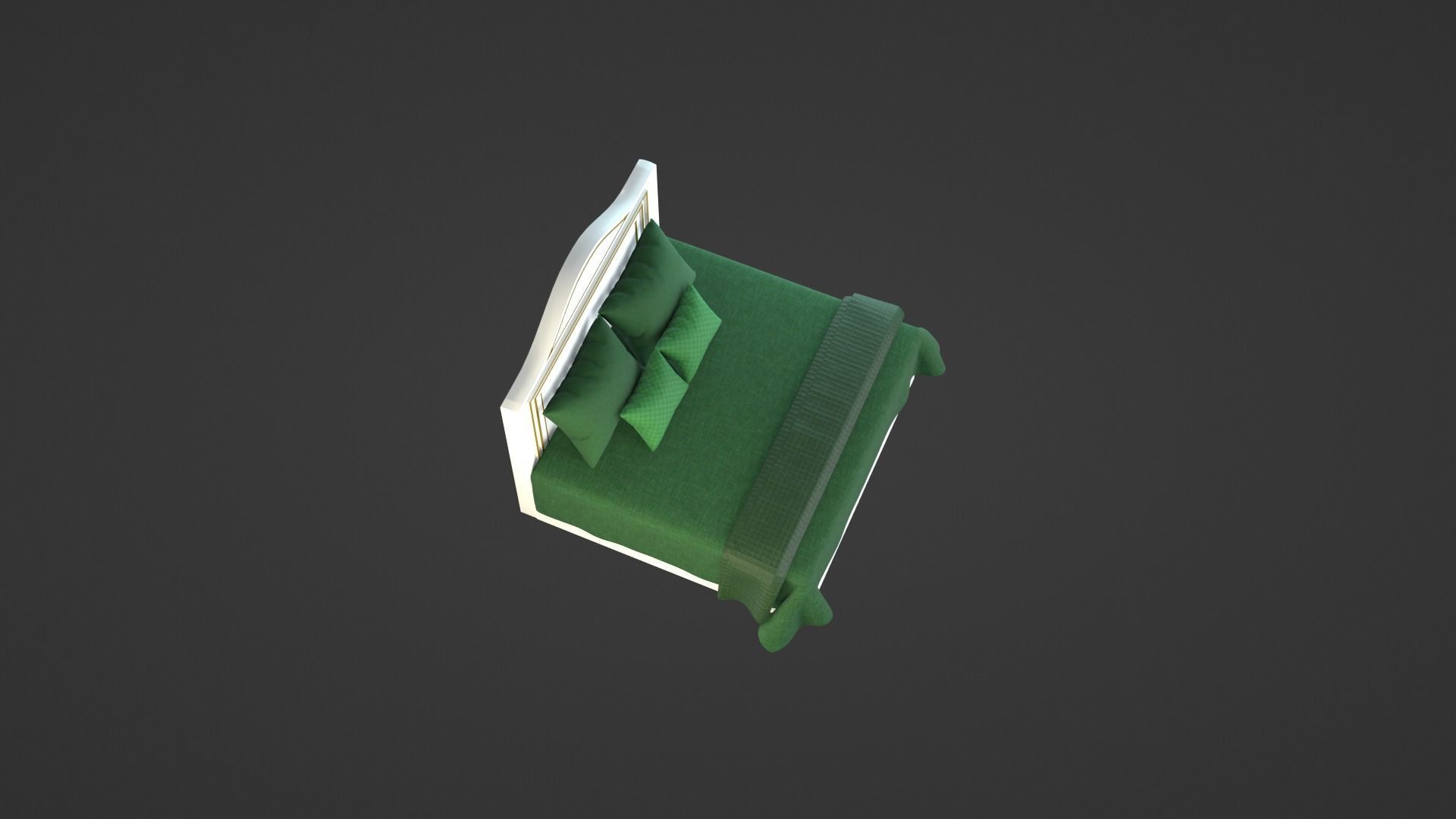 Bed 4 Model 3D model_33