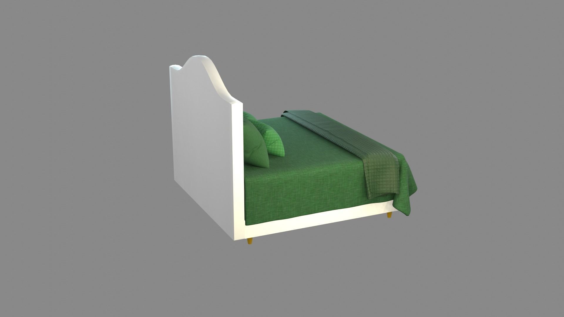 Bed 4 Model 3D model_30