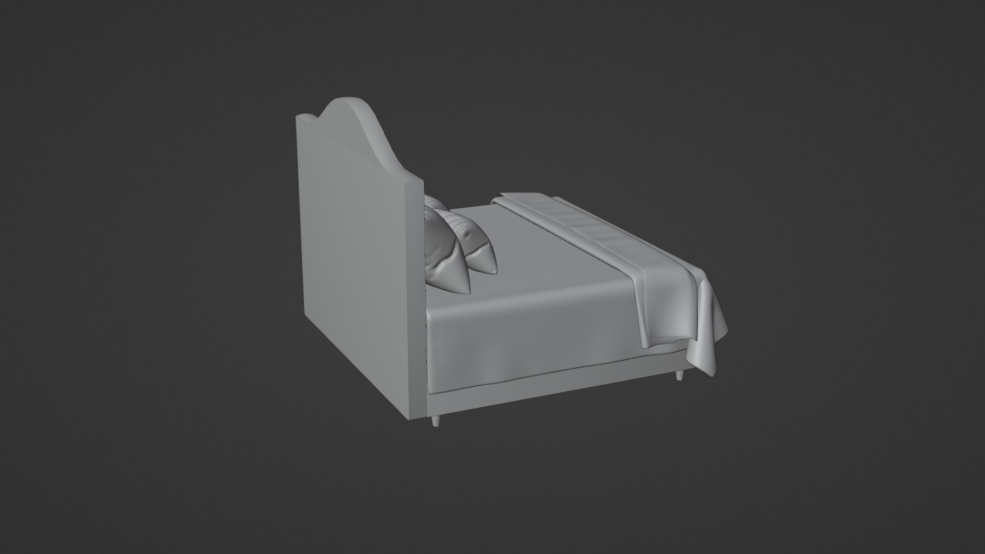 Bed 4 Model 3D model_29