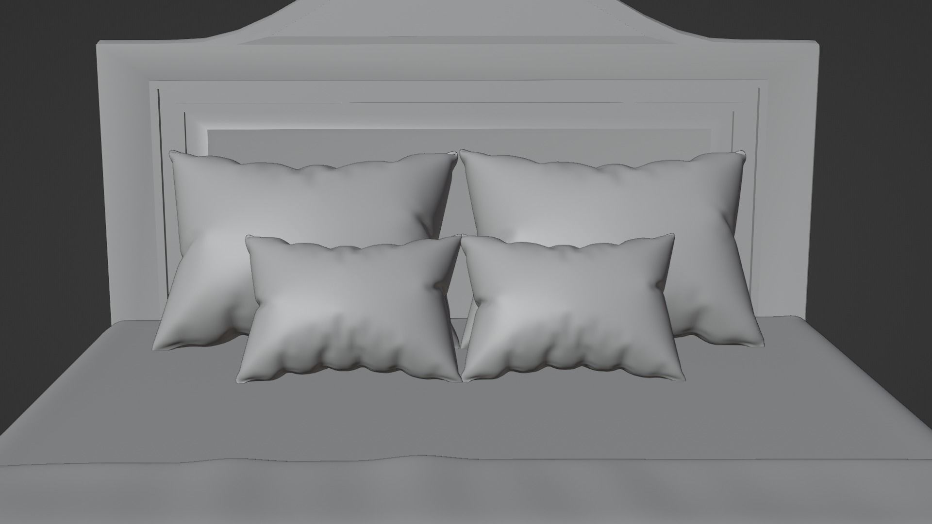 Bed 4 Model 3D model_23