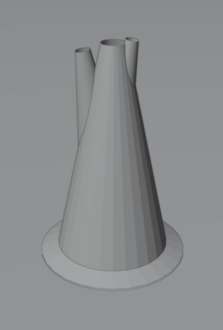 Realistic Dirt Smoke Explosion Simulation Low-poly 3D model_23