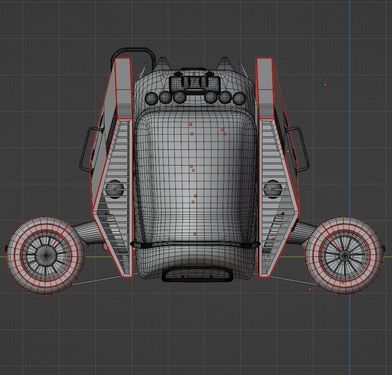 Yellow Submarine 3D model_7