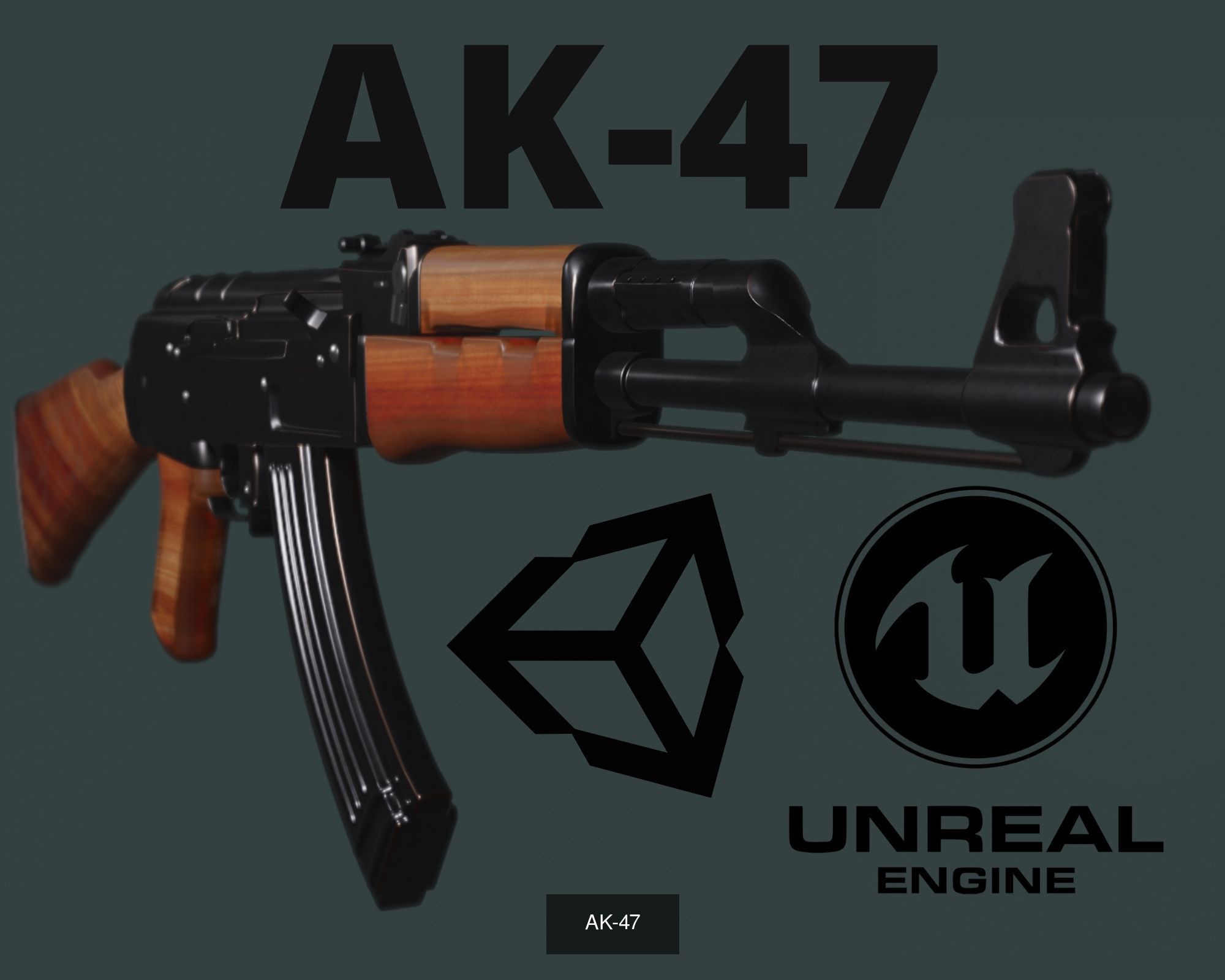 Realistic Gun pack  3D Model Collection_3