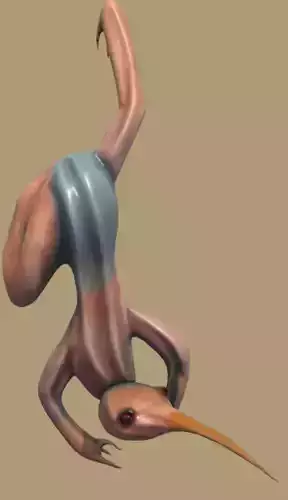 little rizard Free 3D model