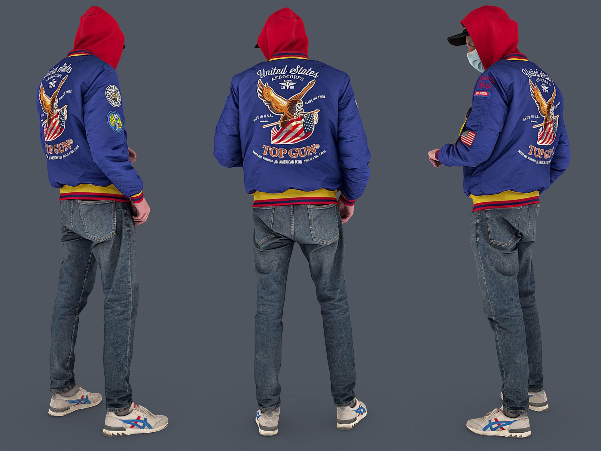 Cheeky Masked Guy 3D model_4