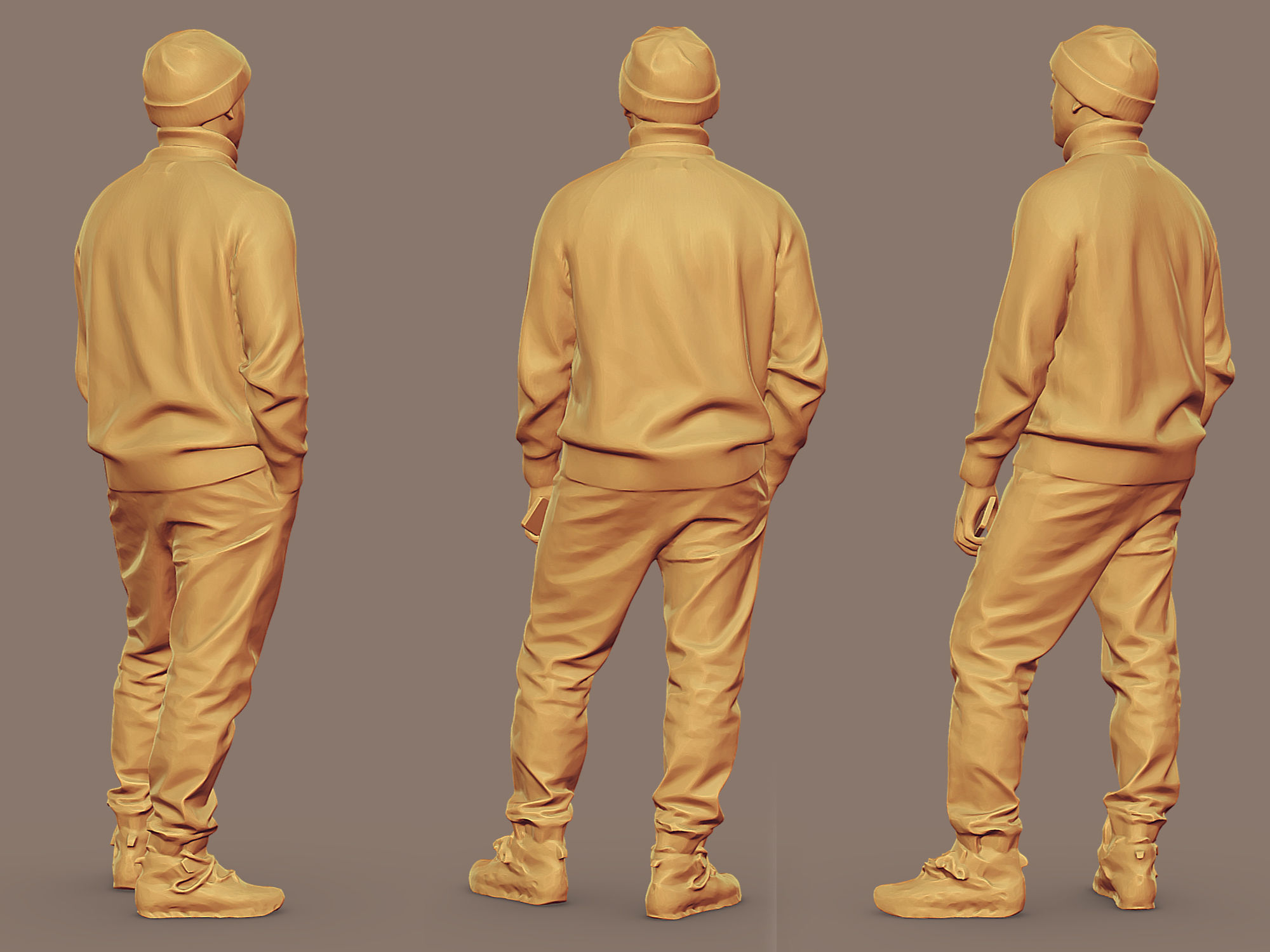 Turtleneck Guy 3D model_5