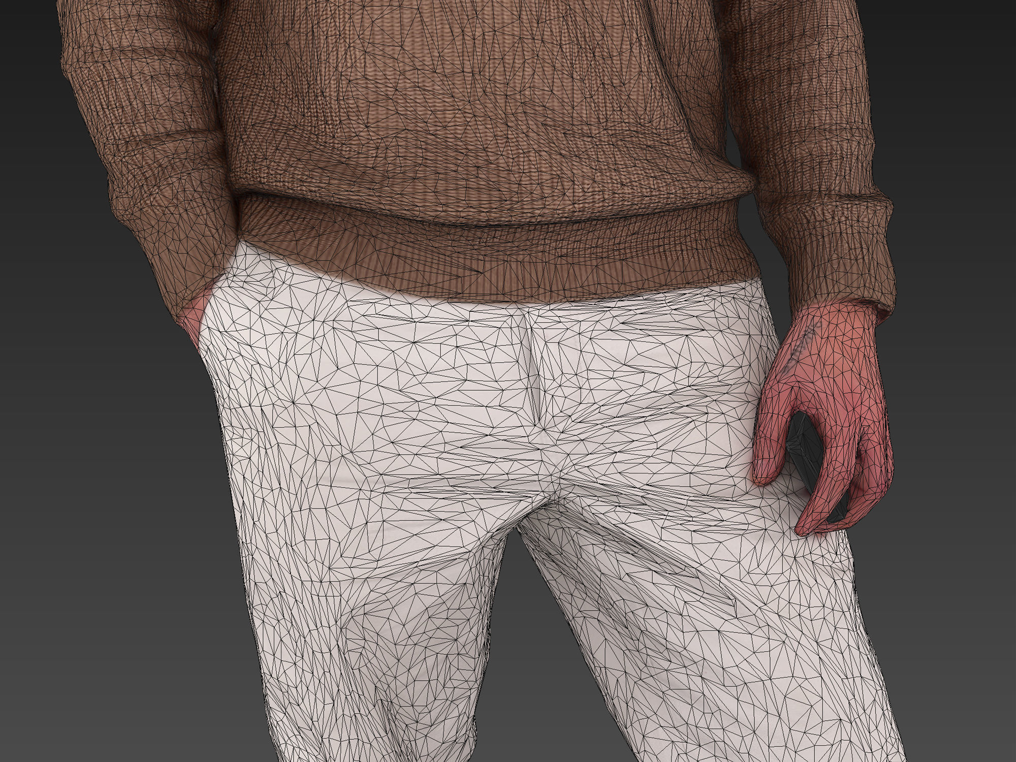 Turtleneck Guy 3D model_7