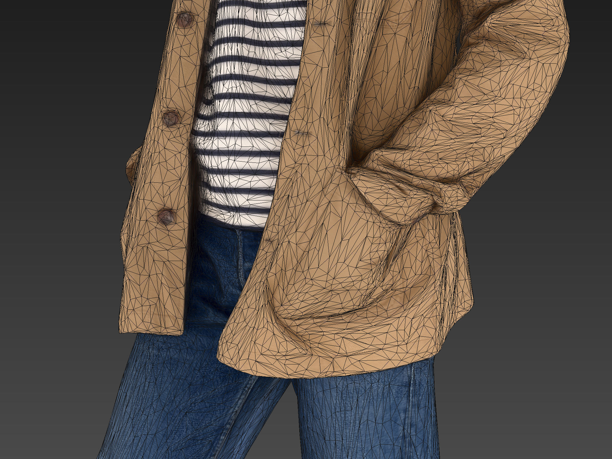 Pardon His French 3D model_7