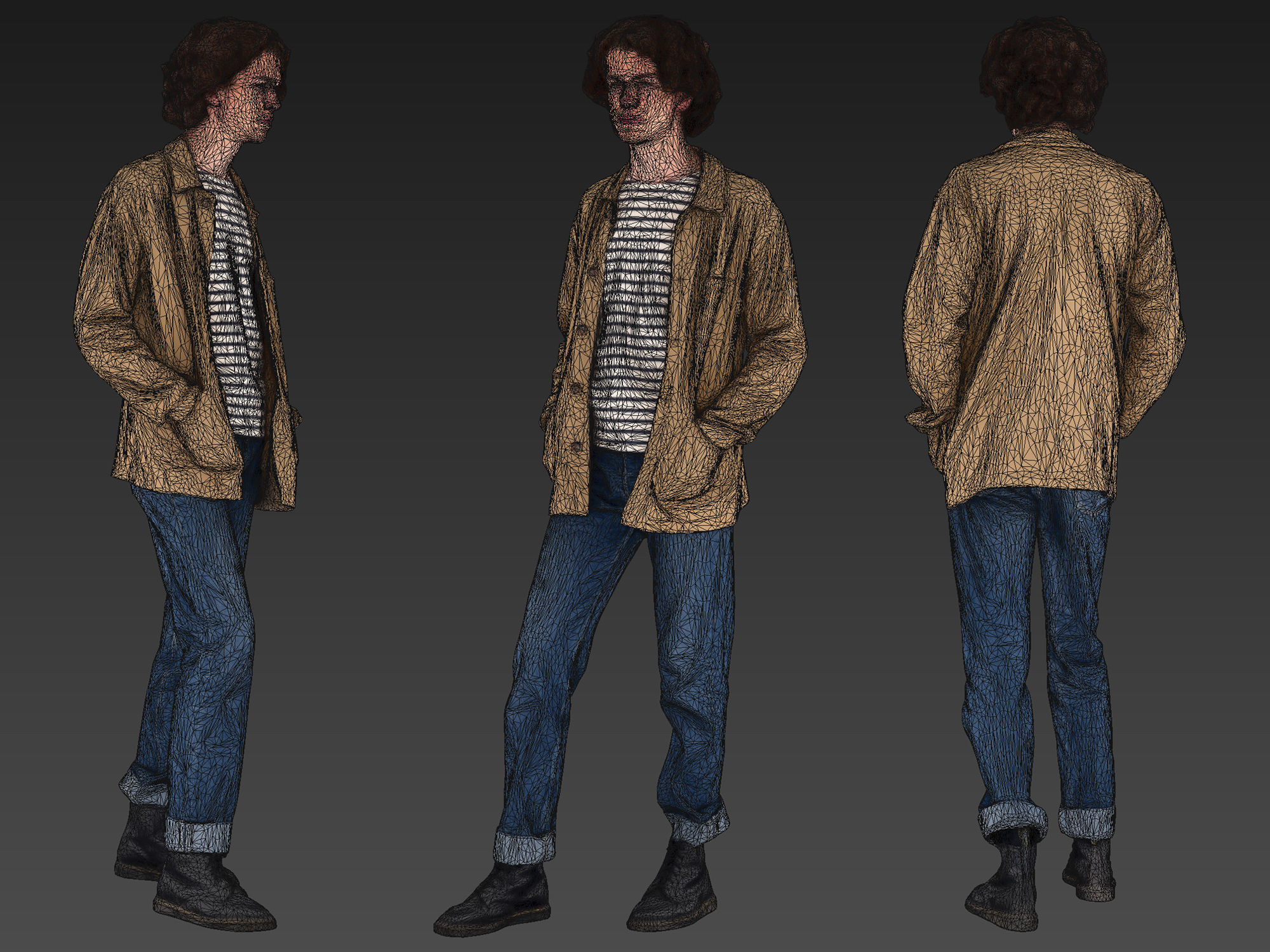 Pardon His French 3D model_9