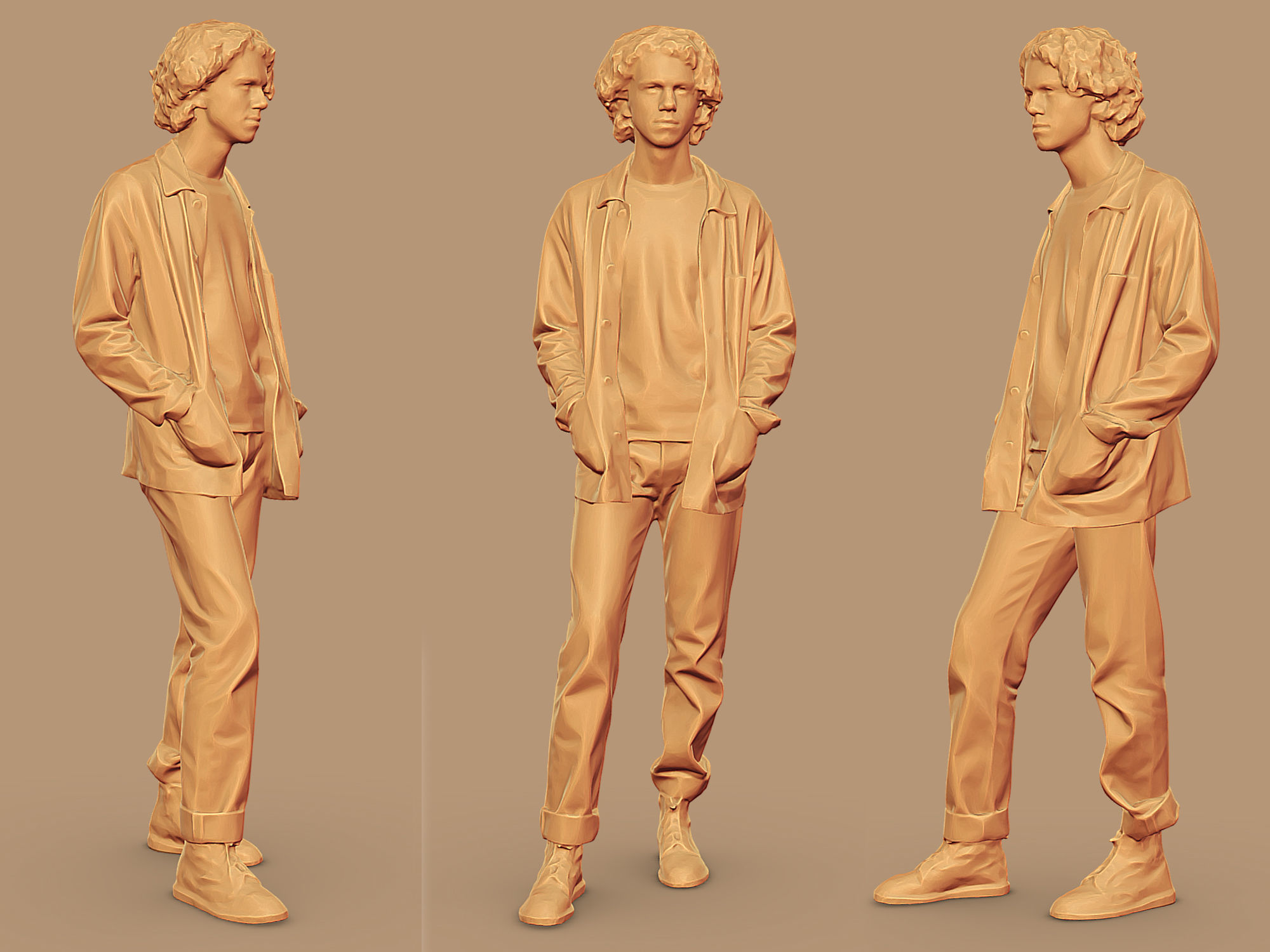 Pardon His French 3D model_2