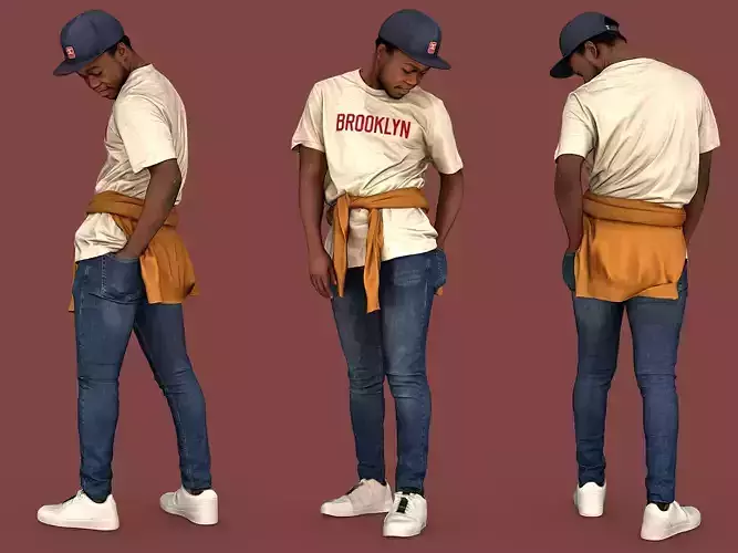 Buddy in the Brooklyn 3D model