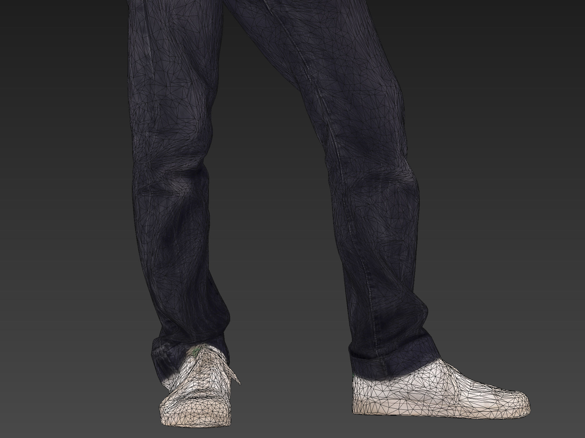 Guy in the Plaid Shirt 3D model_8