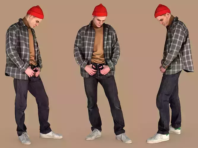 Guy in the Plaid Shirt