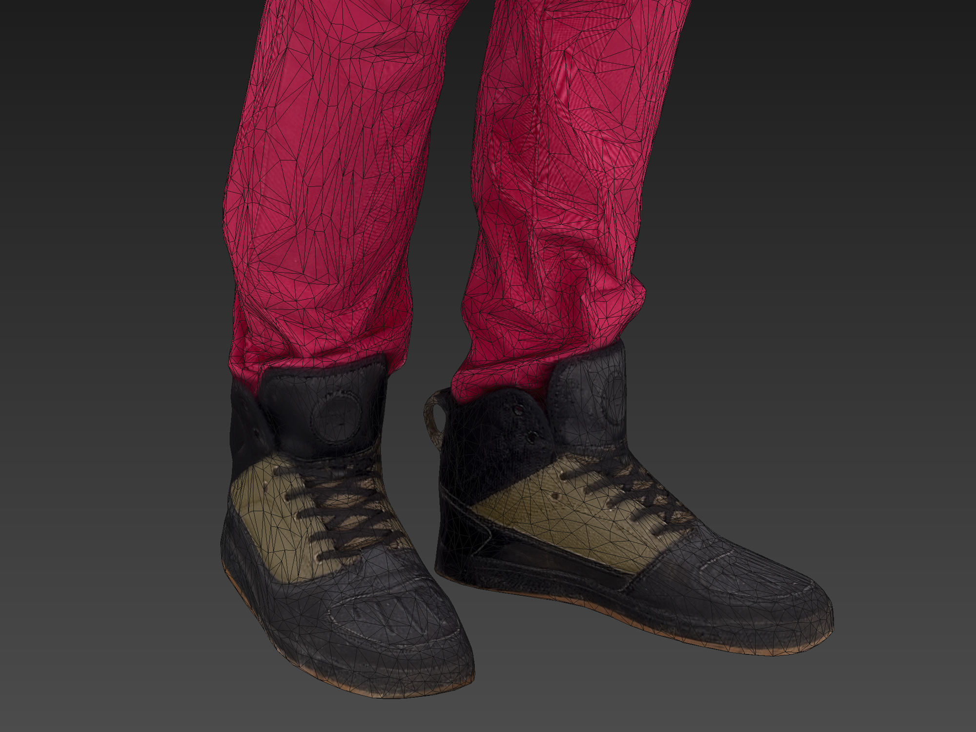 Young Rapper with Booze 3D model_8