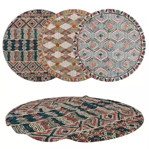 Rugs No 537 Low-poly 3D model