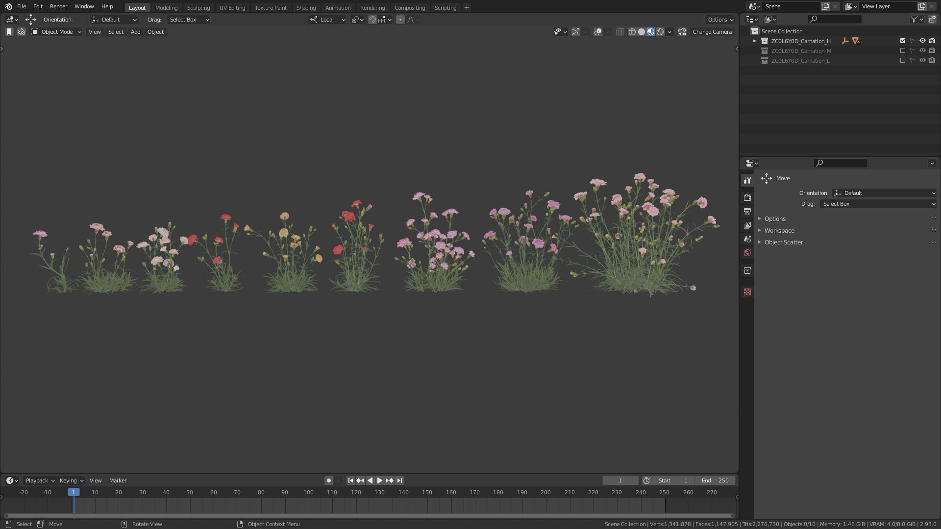 Carnation VFX Grace 3D model_15