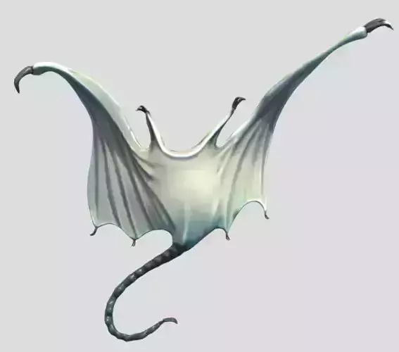 bat with no face Free 3D model