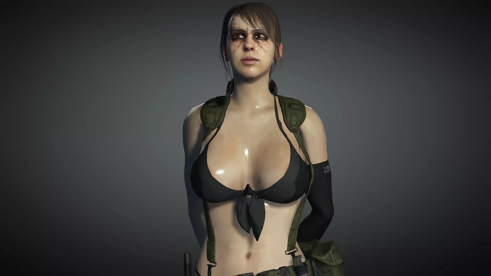 Quiet from Metal Gear Solid 5 3D Model  Low-poly 3D model_0
