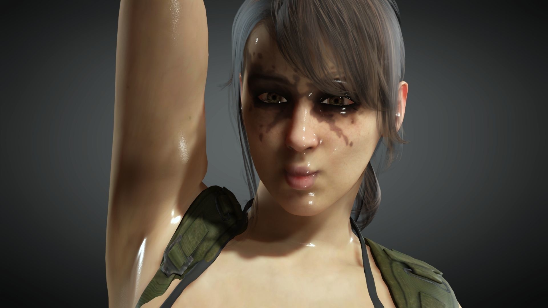 Quiet from Metal Gear Solid 5 3D Model  Low-poly 3D model_2