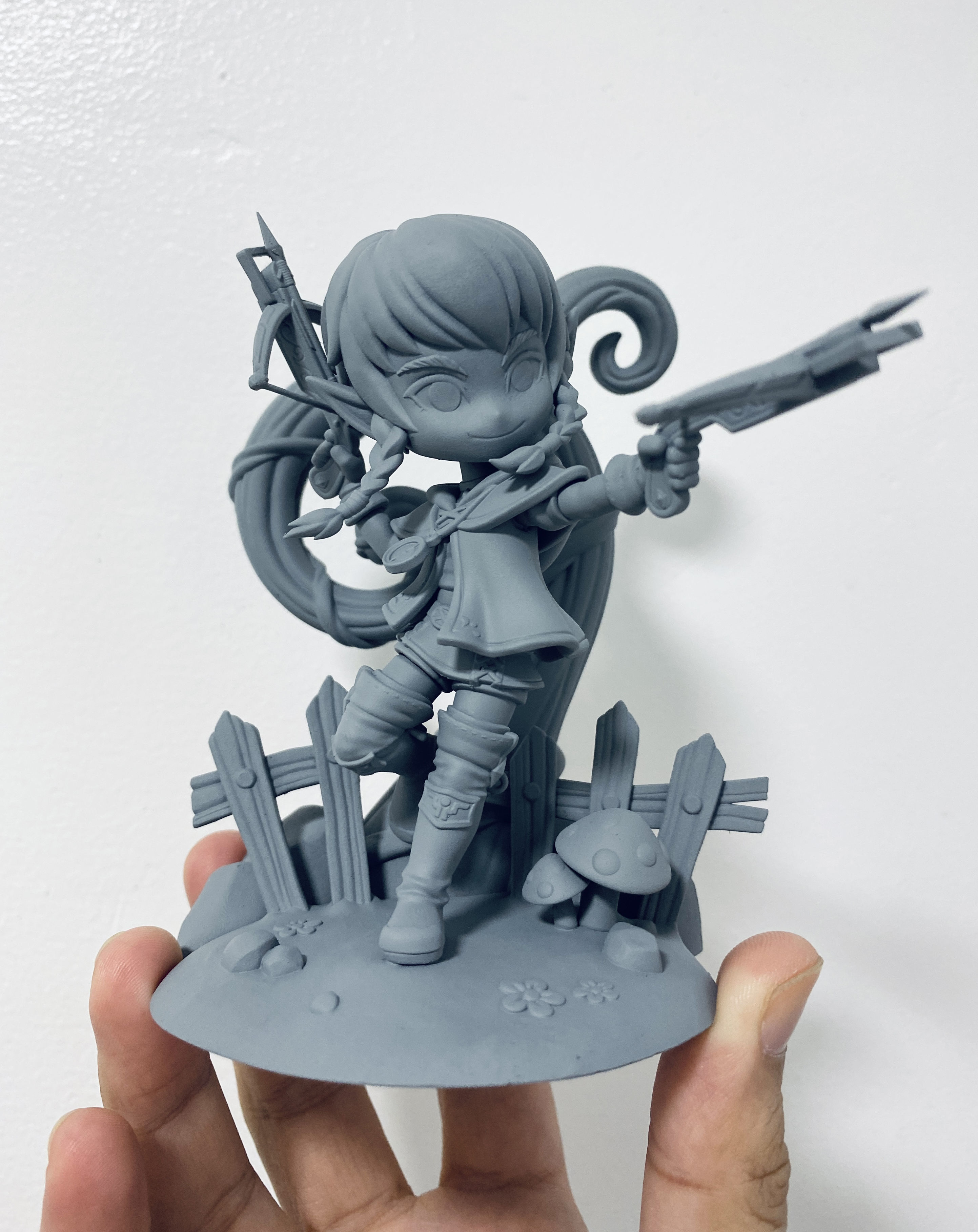Linkle Chibi from Hyrule Warriors 3D print model_1