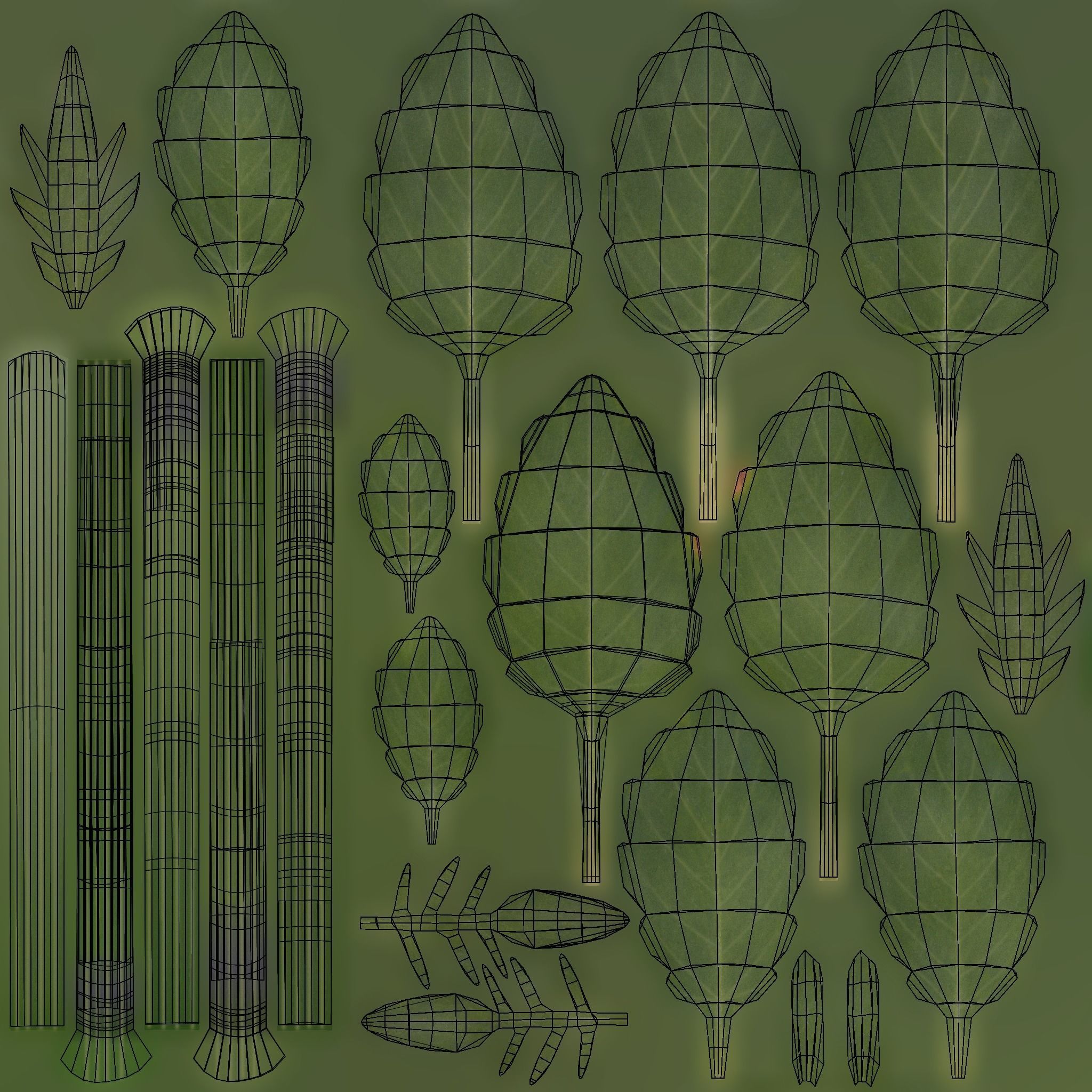 Pansy VFX Grace 3D model_14