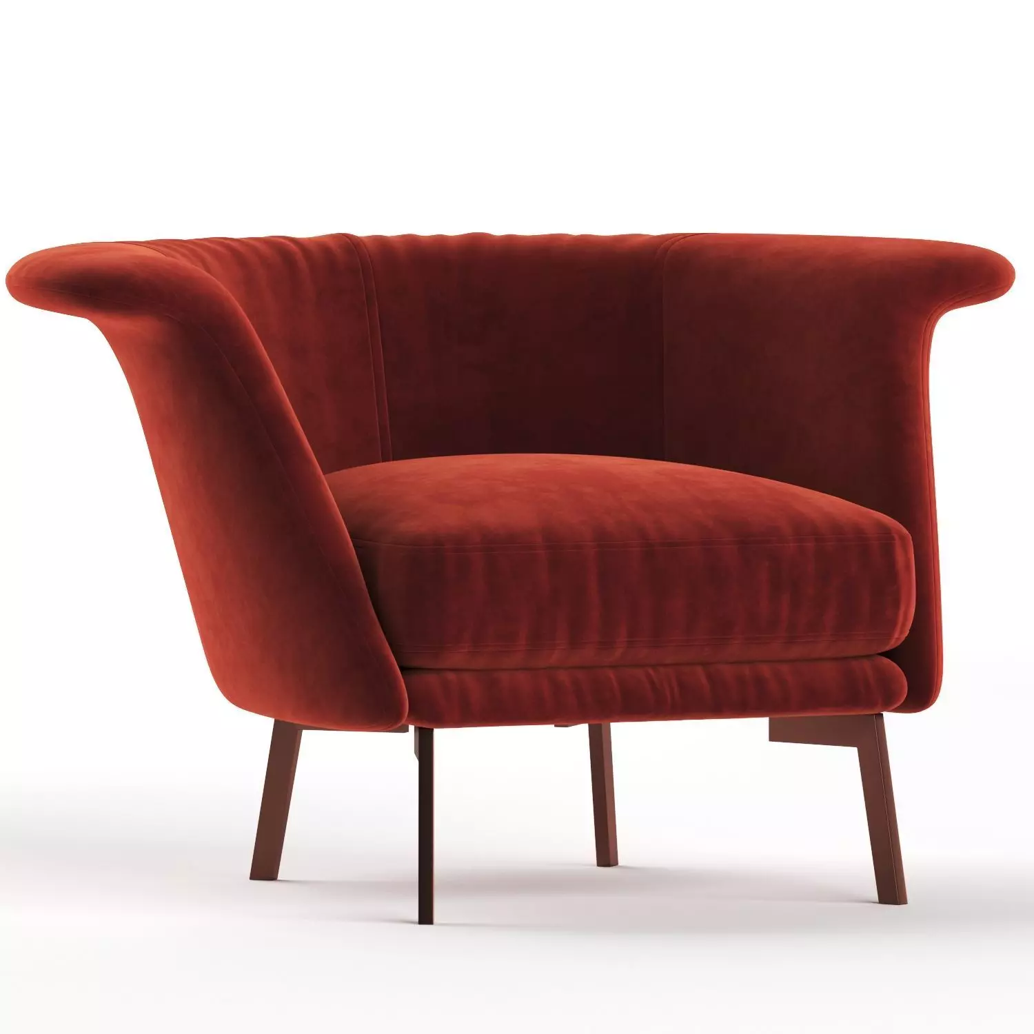 Bonaldo Lovy armchair 3D model_0
