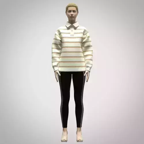 Womens Rugby Polo shirt