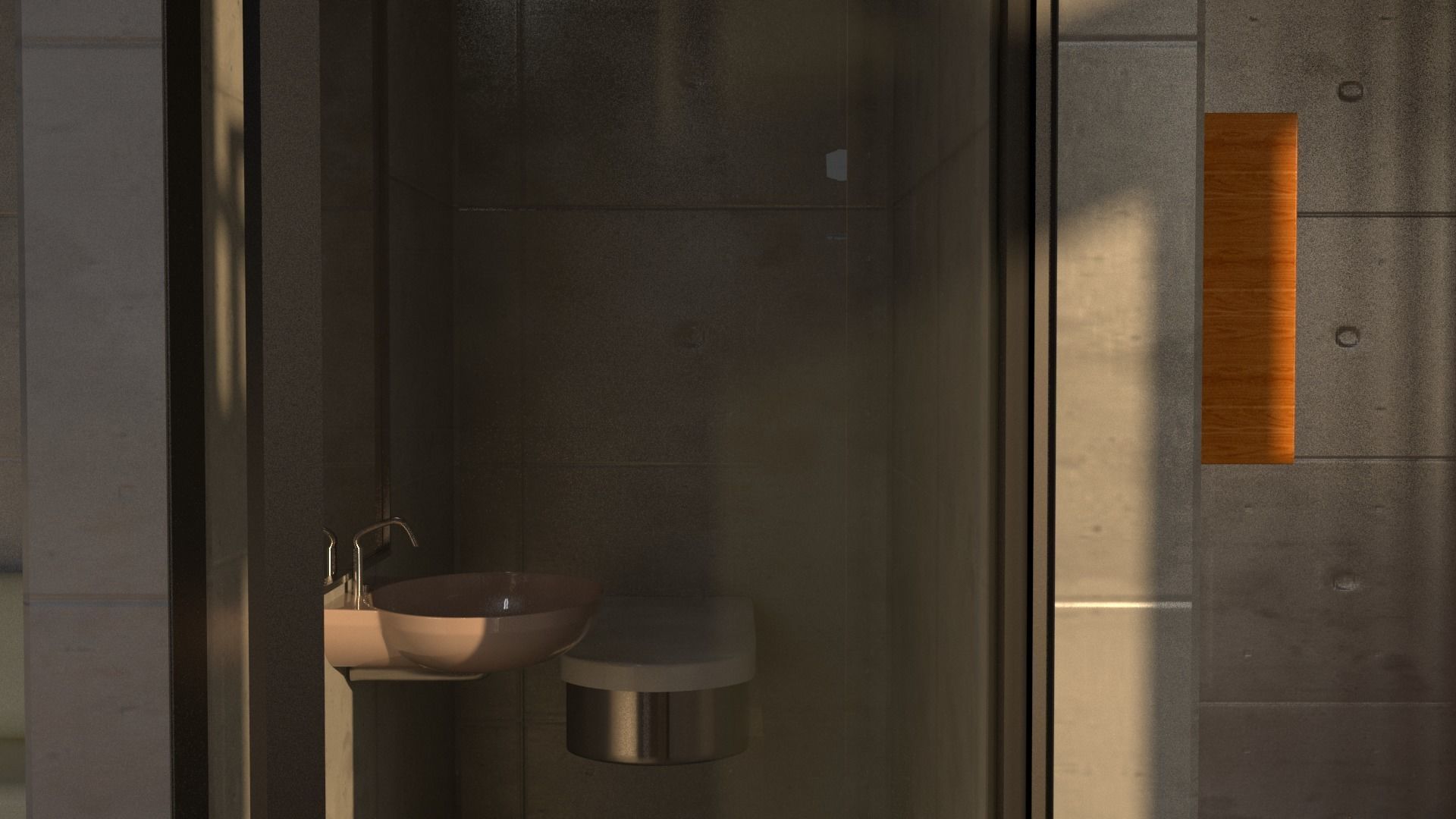 laosMovikheien wooden house in desert 3D model_6