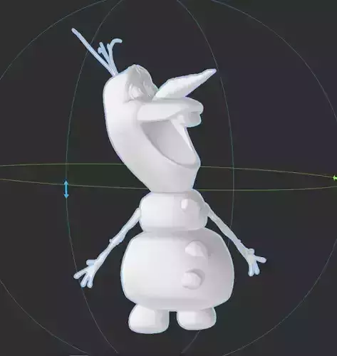 DISNEY FROZEN - OLAF - HI RES 3D PRINT MODEL 3D print model 3D print model