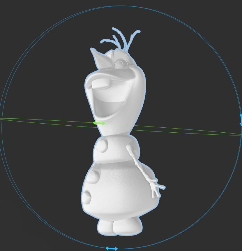 DISNEY FROZEN 3 PACK - ANNA ELSA and OLAF Hi Res 3D Print Files 3D print model_24