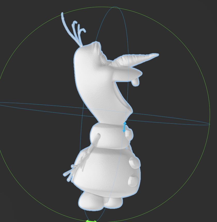 DISNEY FROZEN 3 PACK - ANNA ELSA and OLAF Hi Res 3D Print Files 3D print model_29