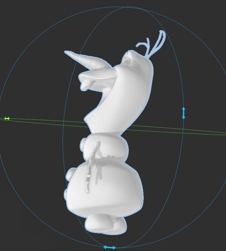 DISNEY FROZEN 3 PACK - ANNA ELSA and OLAF Hi Res 3D Print Files 3D print model_25