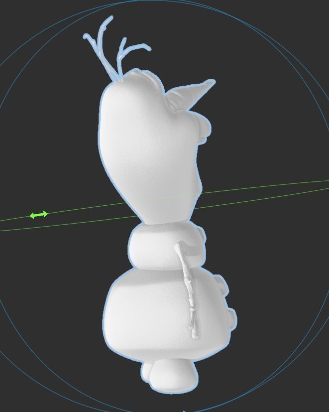 DISNEY FROZEN 3 PACK - ANNA ELSA and OLAF Hi Res 3D Print Files 3D print model_28